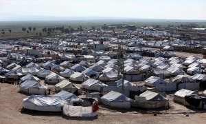 Una vista general del campo de desplazados de al-Hol en la gobernación de Hasaka (Siria). REUTERS/Ali Hashisho