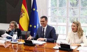 Pedro Sánchez, Nadia Calviño, Yolanda Díaz