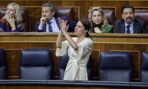 30/12/22 Irene Montero, el pasado viernes en el Congreso.