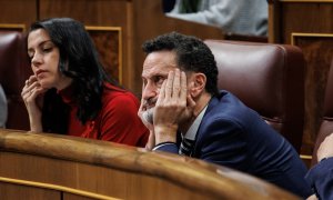 Edmundo Bal e Inés Arrimadas en el Congreso de los Diputados en una fotografía de archivo.