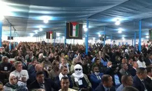 XVI Congreso del Frente Polisario en Tinduf, a 13 de enero de 2023.