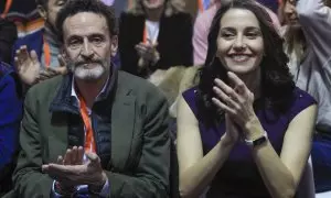 Inés Arrimadas y Edmundo Bal, en la VI Asamblea del partido.