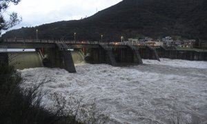 18/1/23 Embalse de San Martín de Valdeorras, el pasado 16 de enero.