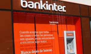 Una oficina de Bankinter en Madrid. E.P./Marta Fernández