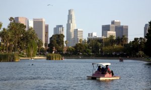 La ciudad de Los Ángeles, en EEUU.