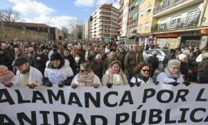 29/01/2023 manifestación sanidad salamanca