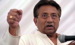 Pervez Musharraf, exdictador de Pakistán y líder del partido político All Pakistan Muslim League, en 2013.