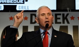 El exvicepresidente estadounidense republicano, Mike Pence