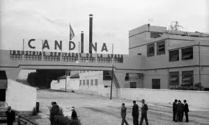 Imagen de la fábrica sobre la que gira 'Barrio Venecia', la novela de Alberto Santamaría.