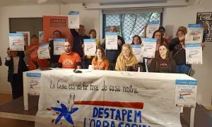 Els llogaters de La Caixa denuncien la seva situació.