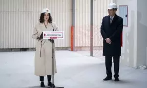 El vicepresidente, consejero de Educación y Universidades, Enrique Ossorio, en una rueda de prensa de Isabel Díaz Ayuso, en Madrid, a 6 de marzo de 2023.