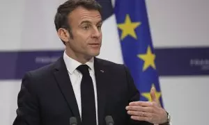 Emmanuel Macron, hace unos días.