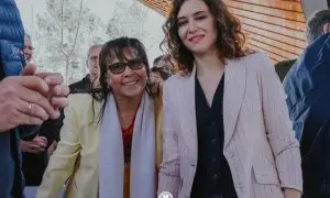 Yadira Maestre e Isabel Díaz Ayuso