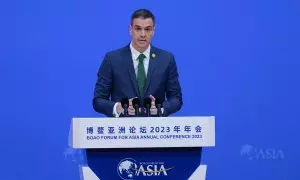 Sánchez en China