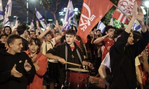 Protestas contra el Gobierno en Tel Aviv, una de las grandes ciudades de Israel, a 1 de abril de 2023.