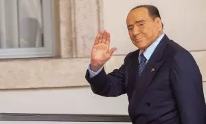 06/04/2023. Silvio Berlusconi en su llegada al Quirinale, a 21 de octubre de 2022.