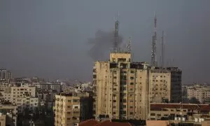 09/05/2023. Ataque israelita a Gaza, a 5 de abril de 2023.