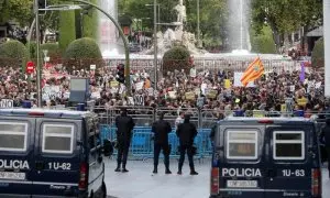 La manifestación de "Rodea el Congreso" en el año 2013.-