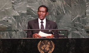 El presidente de Guinea Ecuatorial, Teodoro Obiang Nguema, en una imagen de archivo.