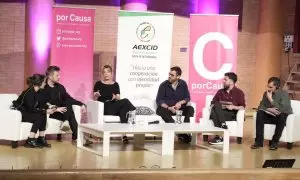 Congreso Internacional de Periodismo de  Migraciones, organizado por la Fundación Por Causa en Mérida.