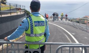 Un agente de policía portugués en una fotografía de archivo.