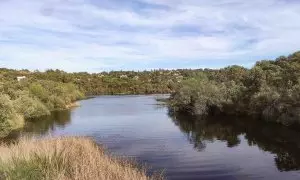 Imagen del embalse de Cerro Alarcón.