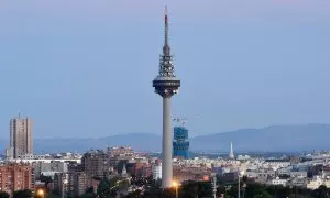 Fotografía de archivo de las instalaciones de RTVE de Torrespaña, en Madrid.