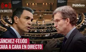 Imagen combinada de Pedro Sánchez y Alberto Núñez Feijóo.