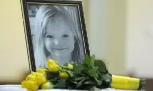 Imagen de la pequeña Madeleine McCann. Archivo.