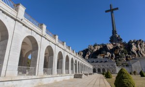 Imagen de archivo de la abadía benedicta del Valle de los Caídos en San Lorenzo de El Escorial, Rafael.