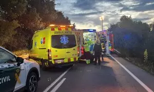 11/06/2023 - Cuatro mujeres de 26, 16, 15 y 13 años de edad han fallecido este domingo en un choque frontolateral de su coche contra otro en Collado Villaba.