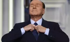 El ex primer ministro italiano Silvio Berlusconi, fallecido este lunes, en una foto de archivo.