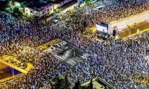 Protestas Tel Aviv