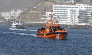 Un barco de Salvamento Marítimo, en una imagen de archivo tomada el 12 de febrero de 2023