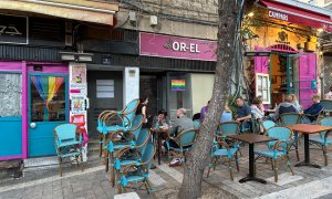 Local LGTBIQ+ en Jerusalén Oeste.