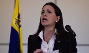 La candidata a la presidencia de Venezuela, María Corina Machado, a 29 de junio de 2018.