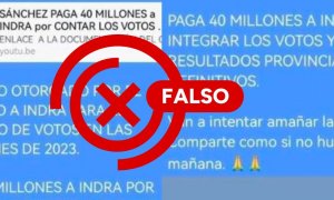 Las desinformaciones sobre Indra y las elecciones