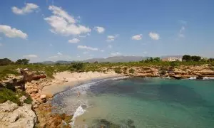 La cala Forn de L'Ametlla de Mar