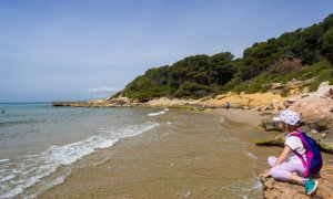 Platja de l'Arboçar (Cala Fonda o Waikiki)