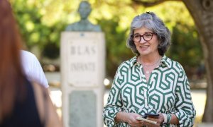 Pilar González, candidata al Congreso por Adelante Andalucía.