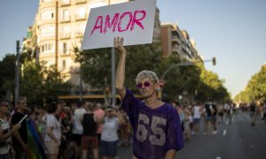 Desfile del 'Pride' Barcelona 2023, a 15 de julio de 2023..