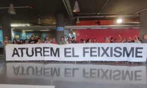 Presentació del manifest "Barrem el pas al feixisme".