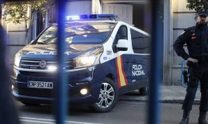 Foto de archivo de un  furgón de la Policía Nacional