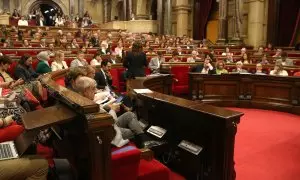 Ple del Parlament del dimecres