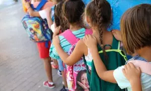 Imagen de unos niños en un campamento, a 20 de julio de 2022.