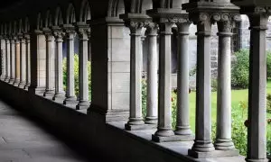 Imagen de archivo de un monasterio, a 26 de agosto de 2017.