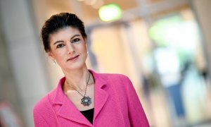 La vicepresidenta del partido alemán Die Linke, Sahra Wagenknecht, a 13 de junio de 2023.