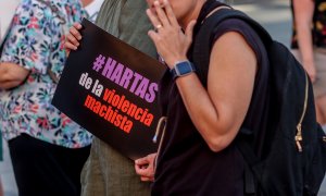 Imagen de archivo de una protesta contra la violencia machista, a 20 de julio de 2023, en Madrid.