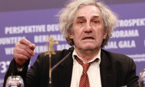 Philippe Garrel en una conferencia de prensa antes del Berlinale