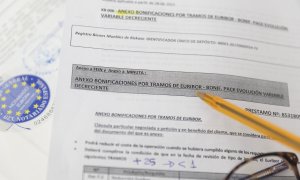 Documentación para la firma de una hipoteca. E.P./Eduardo Parra